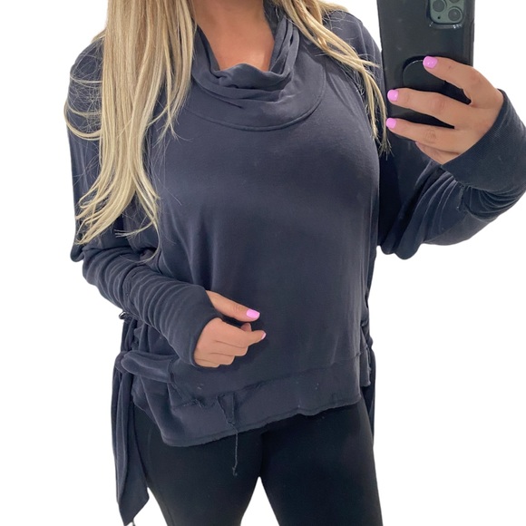 Free People Soft Tie Side Sweater - Picture 2 of 7